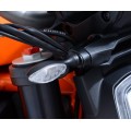 R&G Racing Front Indicator Adapter Kit for the KTM 1290 Superduke R '14-19 & KTM 790 Duke '18-19 R&G Racing Front Indicator Adapter Kit for the KTM 1290 Superduke R '14-19 & KTM 790 Duke '18-19